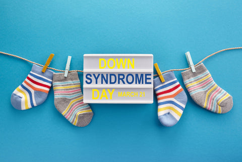 socks for Down syndrome day
