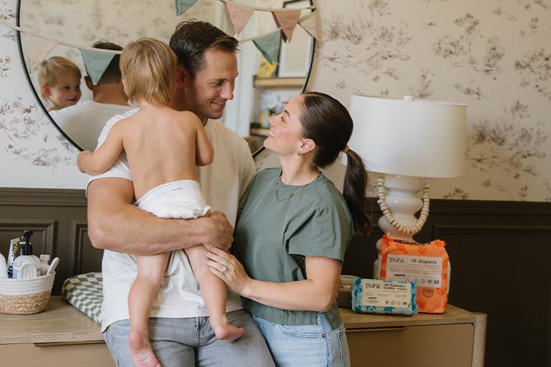 We’re so excited to welcome Shawn Johnson East and Andrew East to the Pura family.