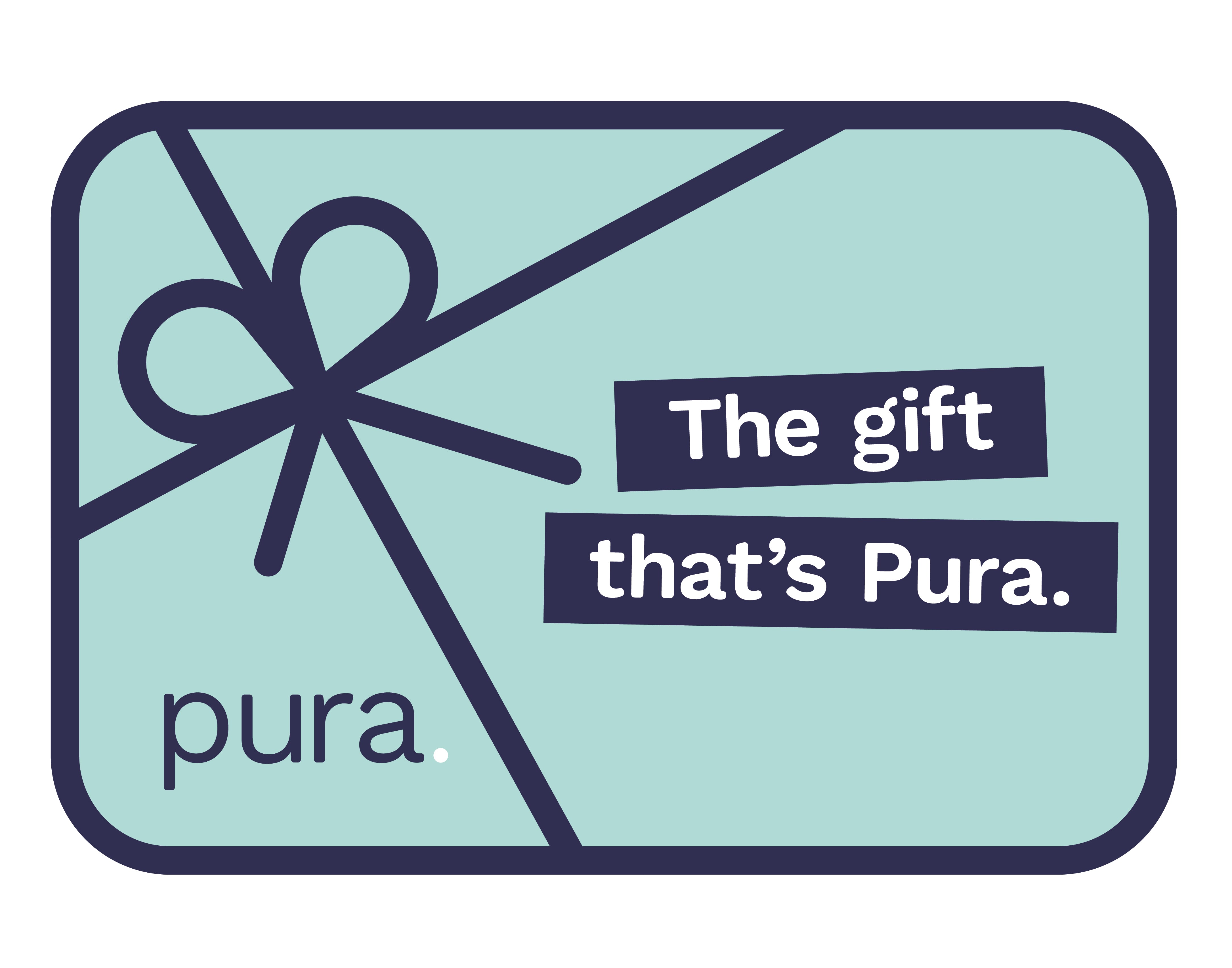 Pura's e-gift card