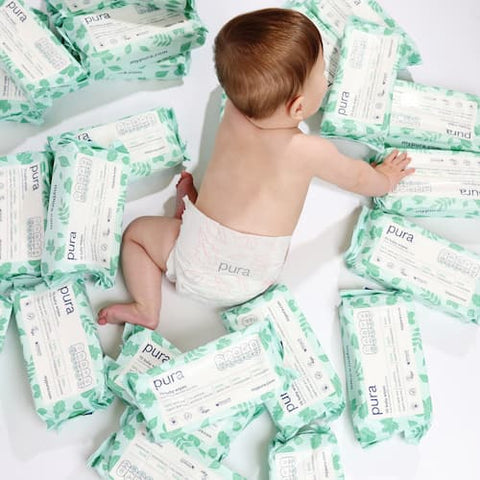 plastic-free baby wipes