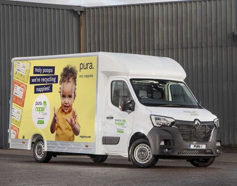 nappy recycling van