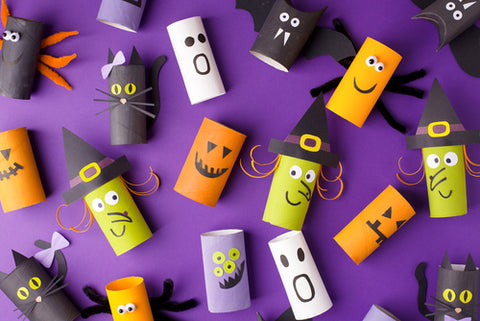 Toilet roll Halloween
