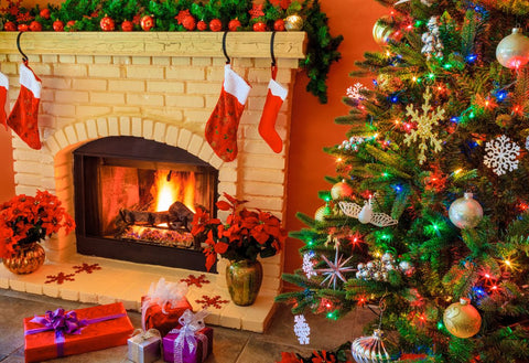 Christmas tree with presents