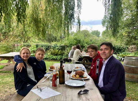 Amanda and her family