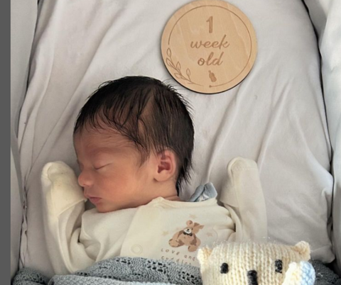 Marshal at 1 week old