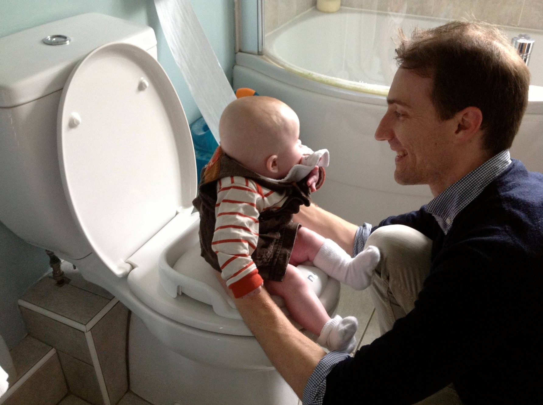 Babies can use the potty!