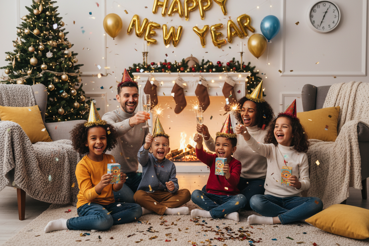 Six easy New Year's Resolutions for parents