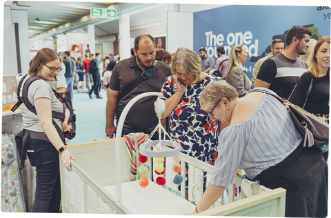 visiting the baby and toddler show