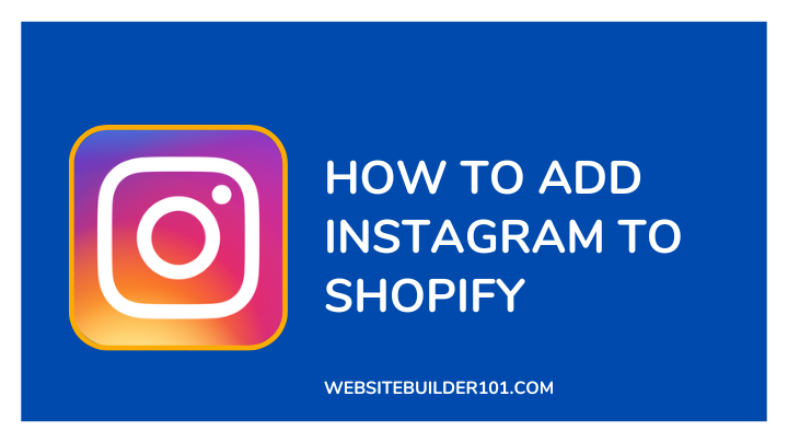 How to add instagram to Shopify