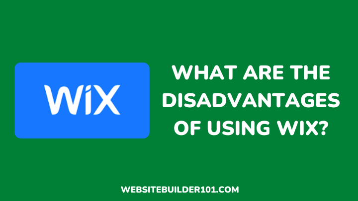 What are the disadvantages of Wix