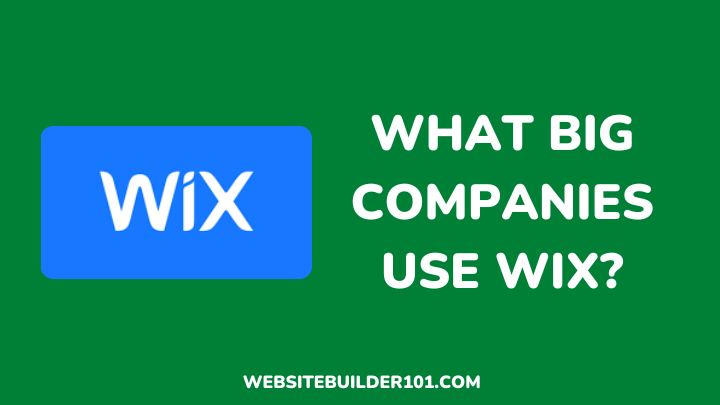 What big companies use Wix